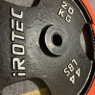 アイロテック20kg×2枚 アイアンプレート20kg(2枚) IROTEC (アイロテック)