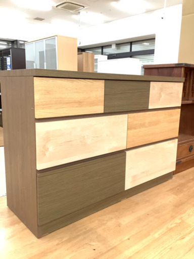 【取りに来れる方限定】ニトリの3段チェスト売ります！