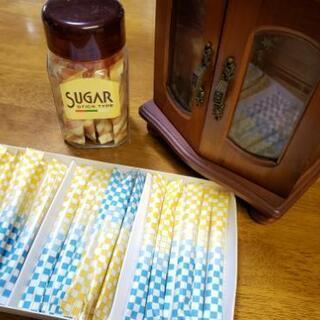 昭和レトロ 小物入れ　スティックシュガー使ってください！