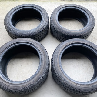 4本 ★ ダンロップ ルマン4 LM704 195/50R15 ★ 吸音スポンジ バリ山 中古 DUNLOP ロードスター ポロ アップ POLO UP