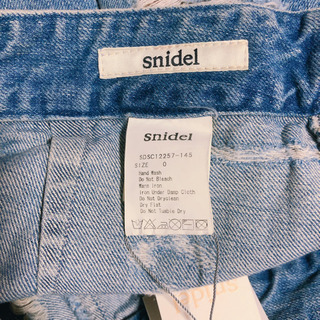 snidel 新品デニムスカートS〜Mサイズの画像