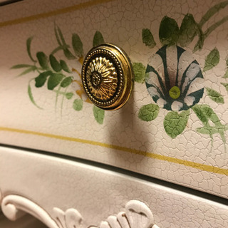 美品 ドレッサーとスツール セットの画像