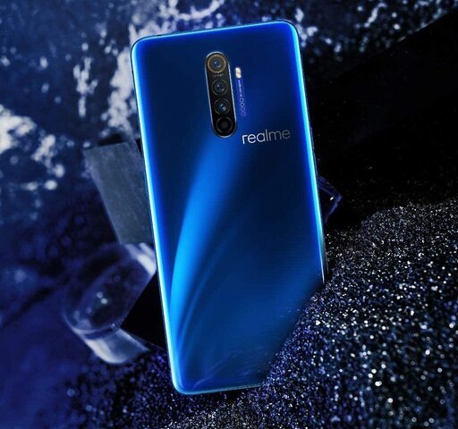 新品　Realme X2 Pro 8GB 128GB　ブルー　 日本語対応　ガラス保護フィルム、透明ケース　付属