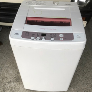 2014年製　AQUA 6kg全自動洗濯機