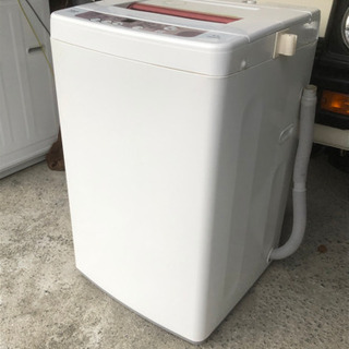 2014年製　AQUA 6kg全自動洗濯機の画像