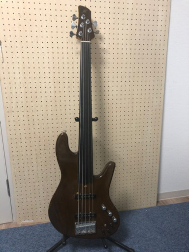 【8月中値下げ】PGM フレットレス5弦ベース