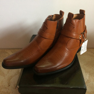 紳士(ウエスタンブーツ)新品   1足の画像