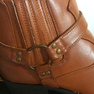 紳士(ウエスタンブーツ)新品   1足の画像