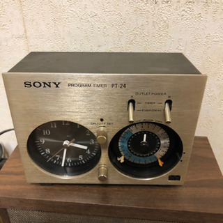 SONY プログラム　タイマー　PT24