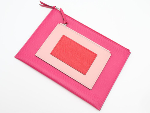 《LOUIS VUITTON/エピ ポシェット プラット》 Aランク 極美品