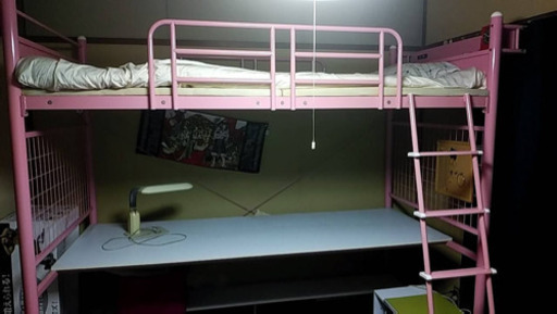 ベッド学習机のセット