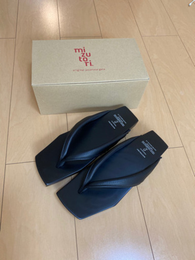 【新品未使用】メンズ モダンな下駄 LL  贈り物にも