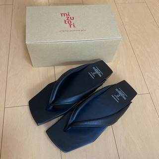 新品未使用】メンズ モダンな下駄 LL 贈り物にも