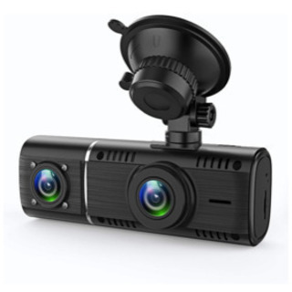 ドライブレコーダー　前後デュアルカメラの画像