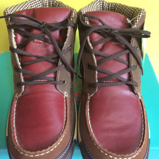 紳士トレッキングシューズ（新品)