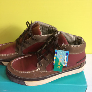 紳士トレッキングシューズ（新品)の画像