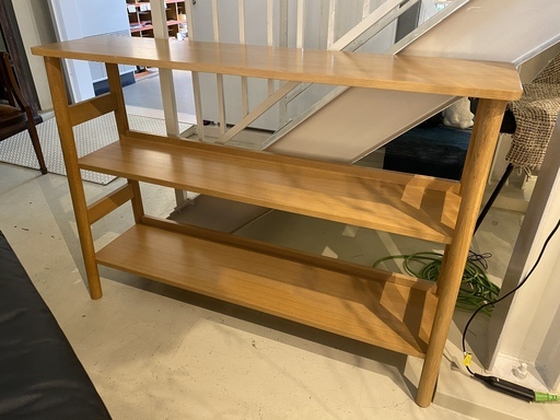 無印良品 MUJI シェルフ フリーラック 棚 飾り棚 本棚 ナチュラル 中古品