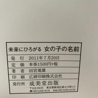 女の子の名前　の画像