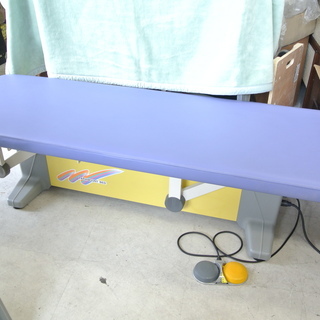 電動昇降ベッド 青 ブルー パラマウントベッド　エステ 整体 カイロ 介護 介助