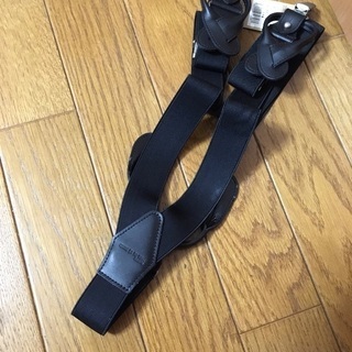 【新品】サスペンダー　comme ca du mode men ブラックの画像