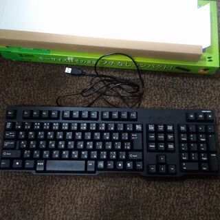 サンワサプライ　USB キーボード　SKB-L1UBK