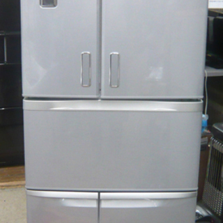 札幌 471L 2011年製 6ドア冷蔵庫 東芝 自動製氷 GR-D47F 大型