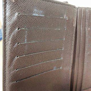 値下げ！ルイヴィトン 長財布 ダミエ 中古品① の画像