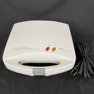 【稼働品】TWIN BIRD ツインホットサンドメーカー HP-...