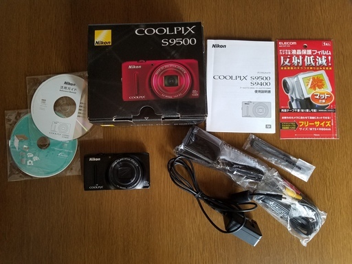 Nikon COOLPIX S9500 デジタルカメラ　　マットブラック