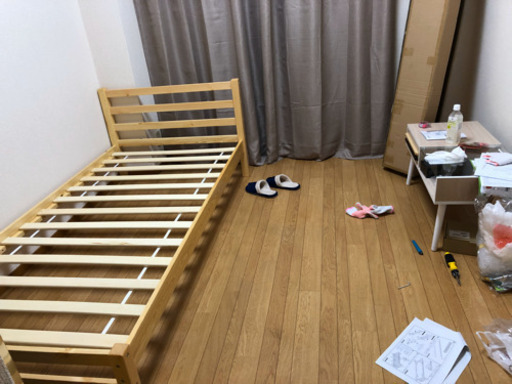 (保留中)美品✨(シングル)すのこベッドフレーム