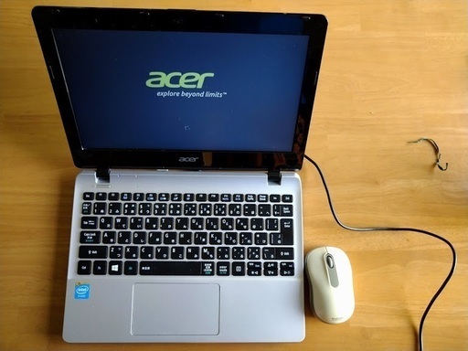 お取り引き中です！　acer ノートPC　E3-111 中古　動作品　Win10-Pro Office2013付き