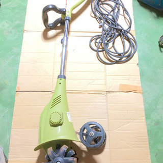 （商談中）早いモノ勝ち　家庭用　電動耕運機　耕す造の画像