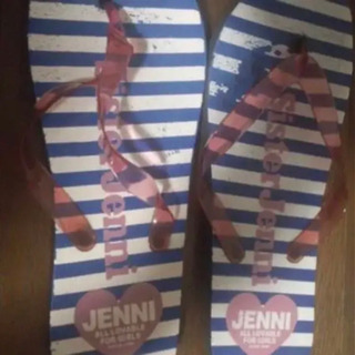 JENNI/ジェニィ ビーチサンダル/24.25cm位の画像