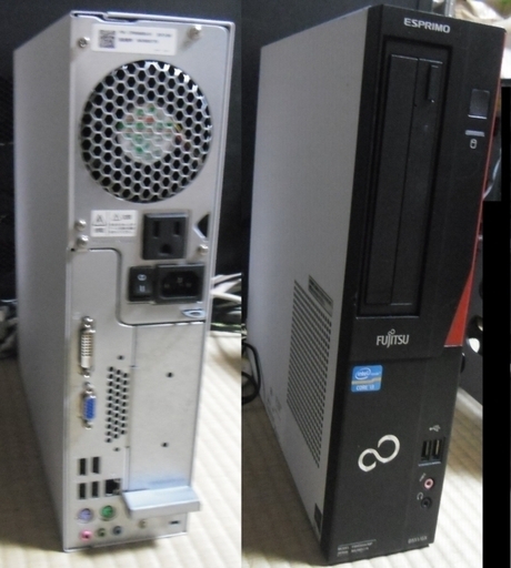 第3世代コアI3CPU WIN10認証済 メモリ8G HDD320GB