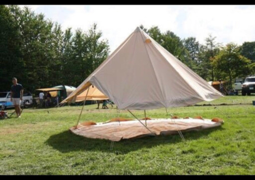 美品　Asgard 12.6 Basic Cotton Tent 2014-SMU-JP（アスガルド12.6) ジップインフロア　セット ge008