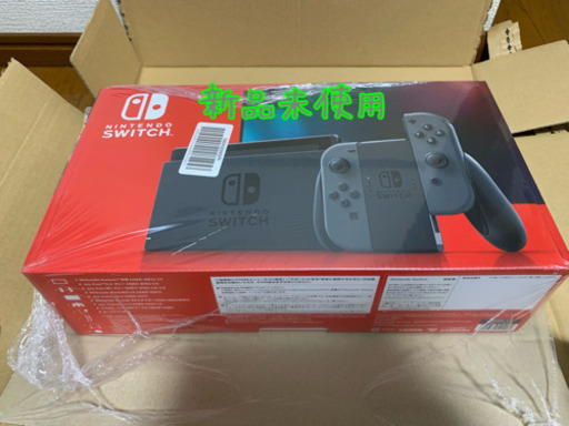 新品未使用　ニンテンドー　switch 本体　グレー