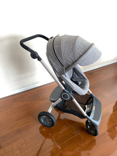 ストッケ　スクート2  ブラックメランジ　綺麗です