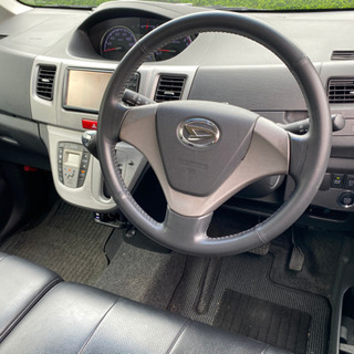 🌟総額35万円‼️🌟車検2年付⭕️🌟ムーブカスタム‼️🌟ナビ🌟フルセグTV🌟スマートkey🌟アイドリングストップ⭕️プッシュスタート‼️の画像