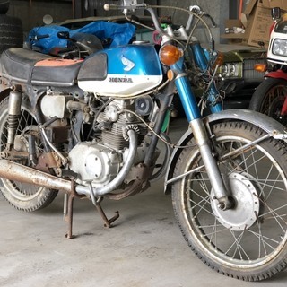 希少 ホンダ CB125 HONDA CB125K レストアベース 旧車 部品取り 札幌発の画像