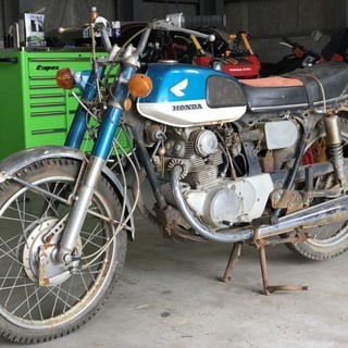 希少 ホンダ CB125 HONDA CB125K レストアベース 旧車 部品取り 札幌発の画像