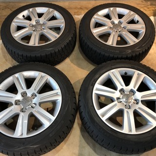 アウディ　A4　アバント　純正　アルミ　ホイール　17×7.5j...