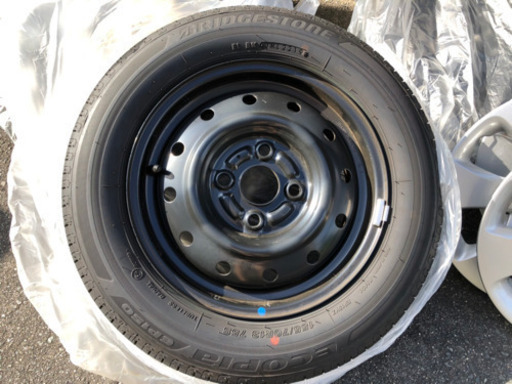 エブリイワゴンda17wJPターボのタイヤとホイール(13インチ)