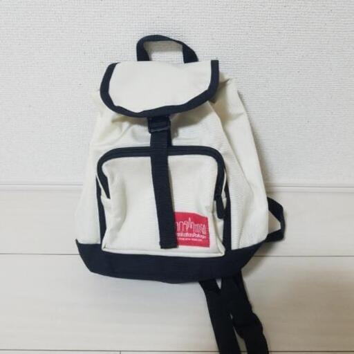 マンハッタンポーテージ　ミニ　リュック　白