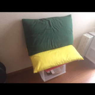 枕2個の画像