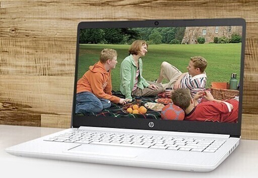 【 新品未開封  】HP製　ノートパソコン　14インチ液晶　4GBメモリ 128GB SSD (型番:7XH09PA-AABU)　バッテリー持続時間８時間　ＷＥＢカメラ内臓