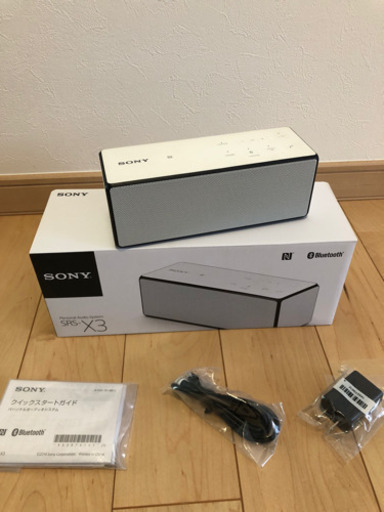 【値下げ4200円 美品】ソニー Bluetoothスピーカー SRS-X3