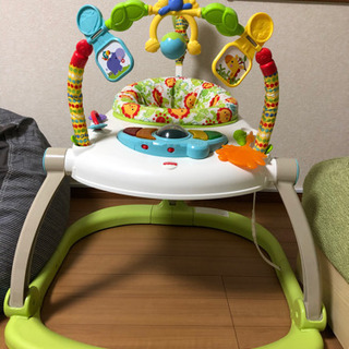 フィッシャープライス　ジャンパルー　コンパクト　畳める　スペース...