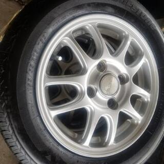 🌞155/65R13⭐BRIDGESTONE製アルミホイール付サマータイヤ入荷しました🌞