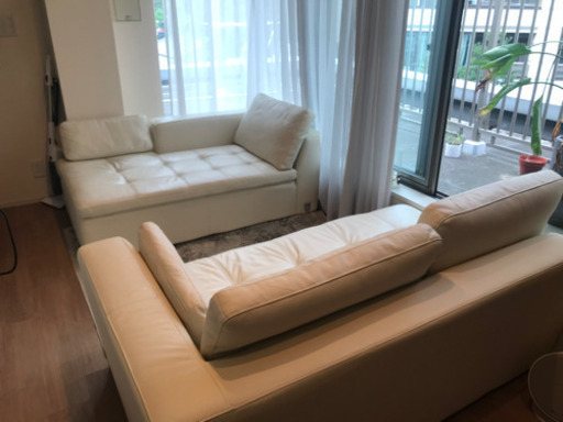 L字型ソファ　3〜4人掛け