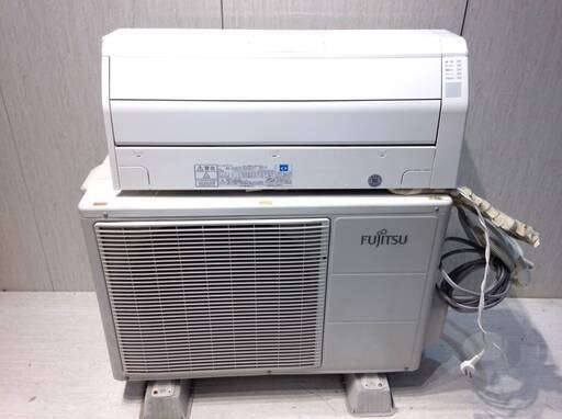 再値下げ■2237■FUJITSU AS-223CF1 ルームエアコン nocria 2013年製 2.2kw 富士通 リモコン付属 空調